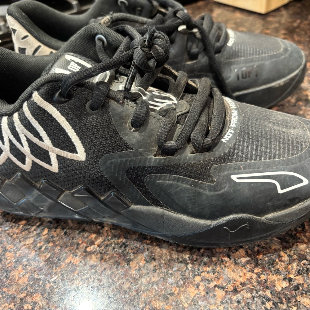Puma Kids Shoes - Black and Gray